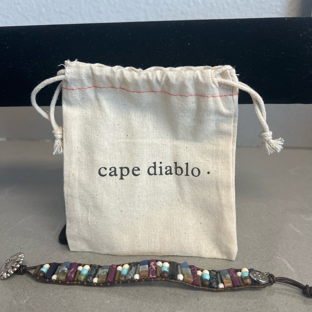 Cape Diablo Gemstone Bracelet Handmade Beaded Jewelry
